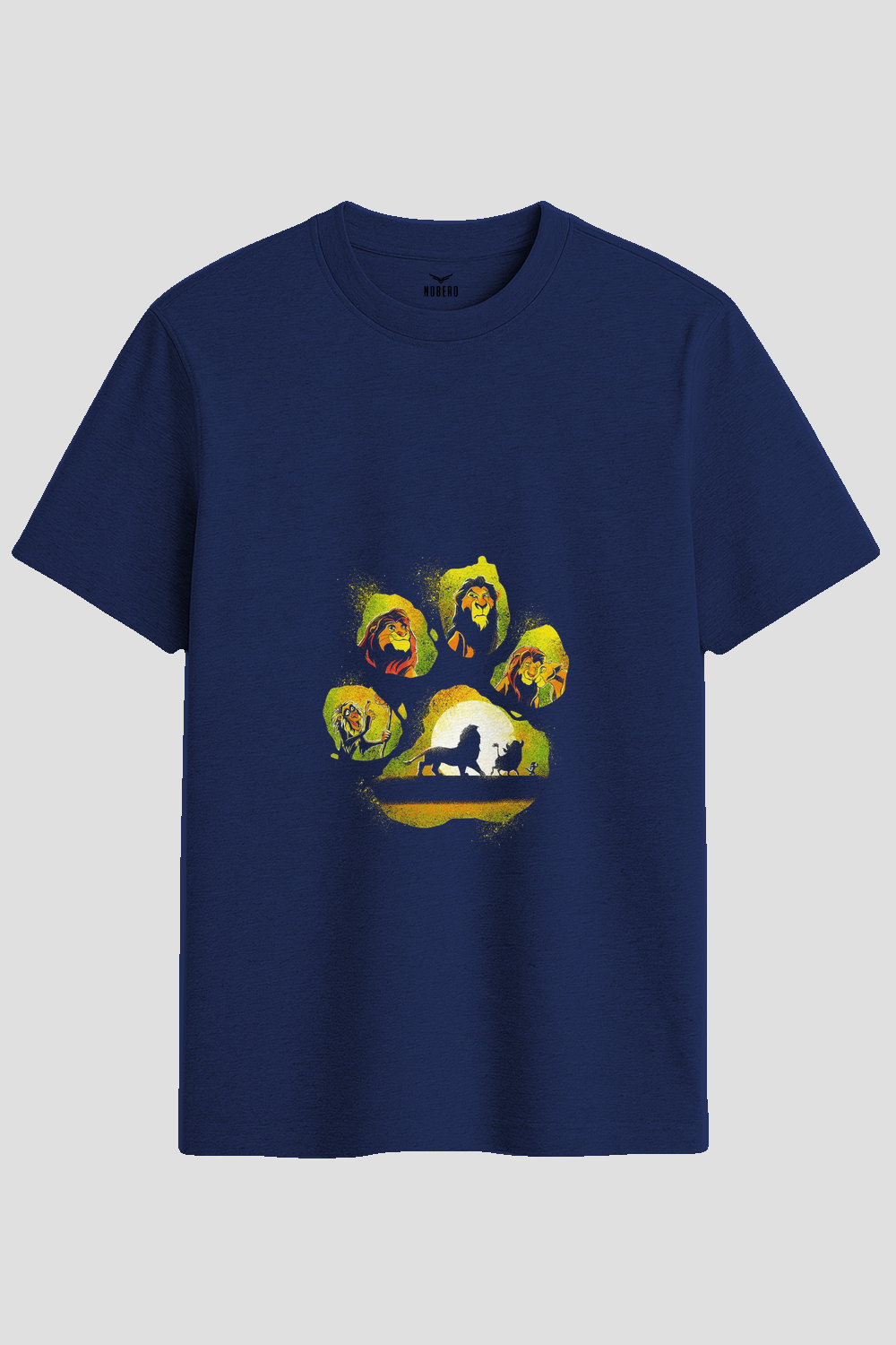 Lion Pride Paw Graphic T-Shirt