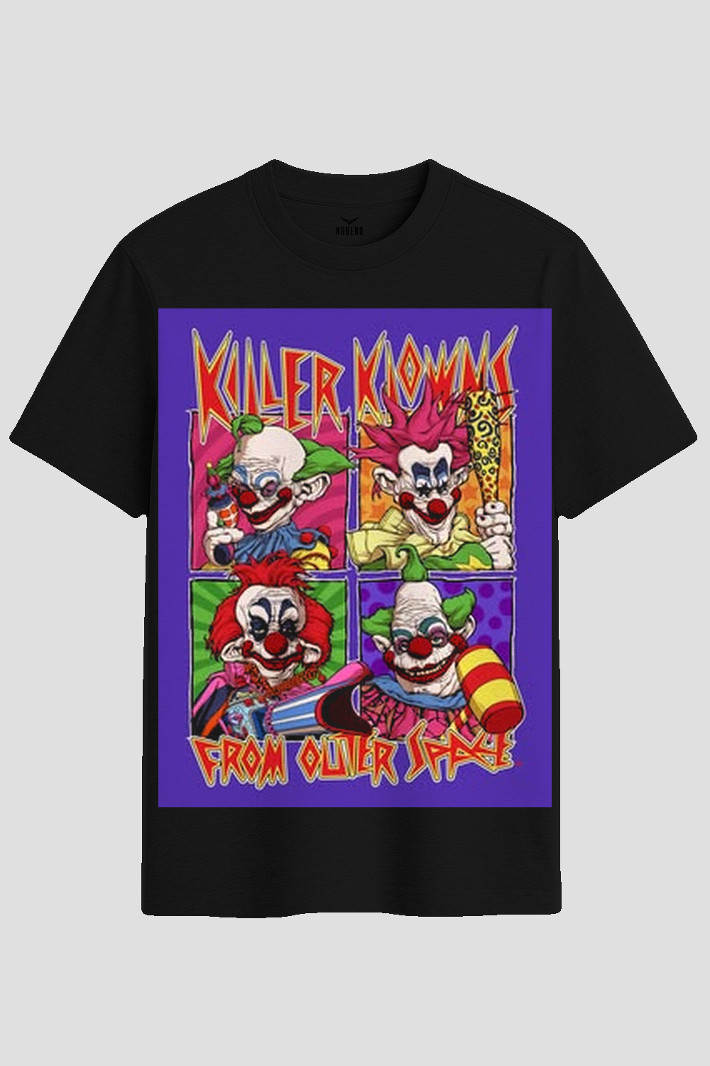 Killer Klowns From Outer Space Retro Horror Graphic T-Shirt