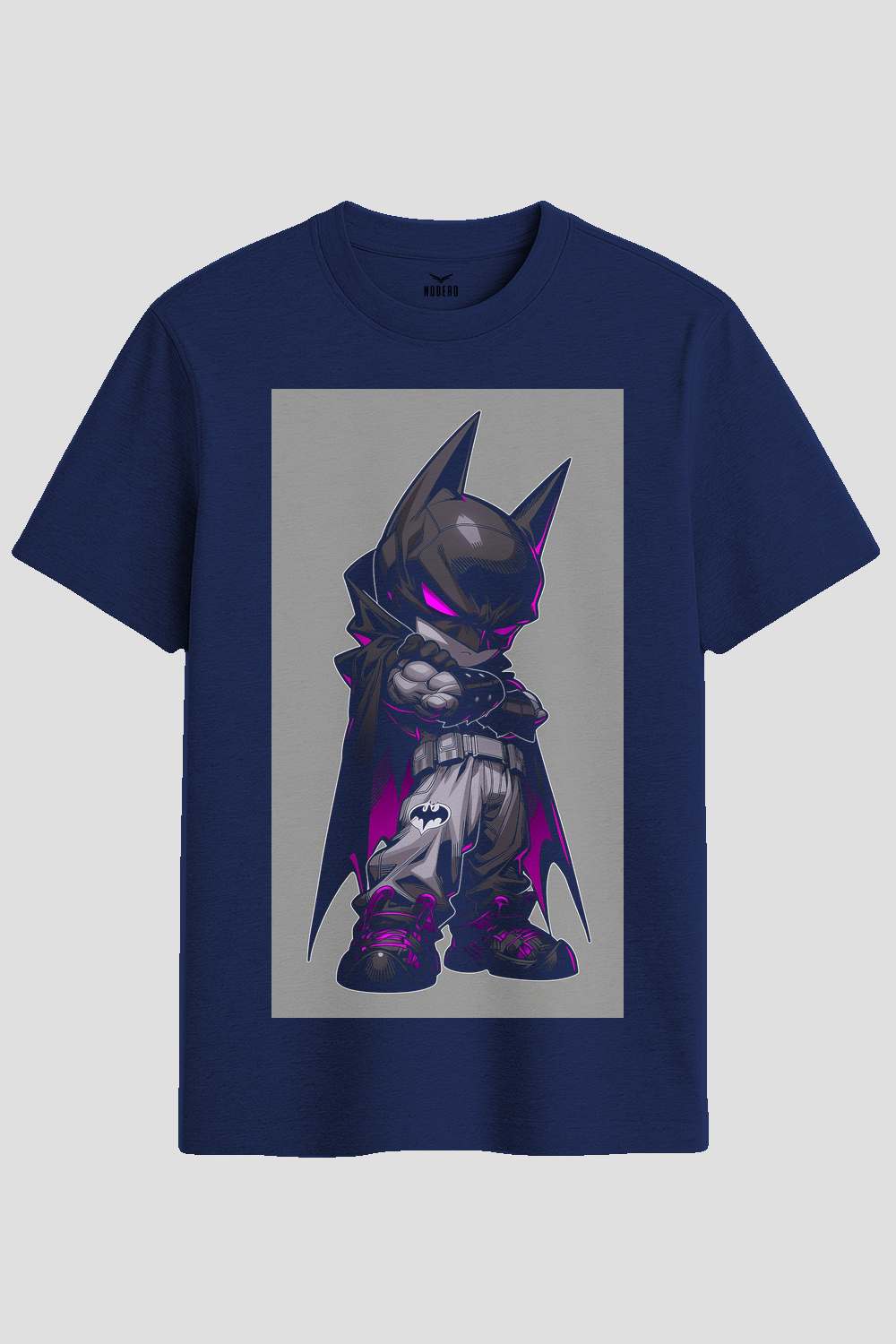 Chibi Dark Knight Streetwear Graphic T-Shirt