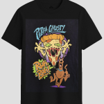Pizza Ghost Ruh-Roh Graphic T-Shirt