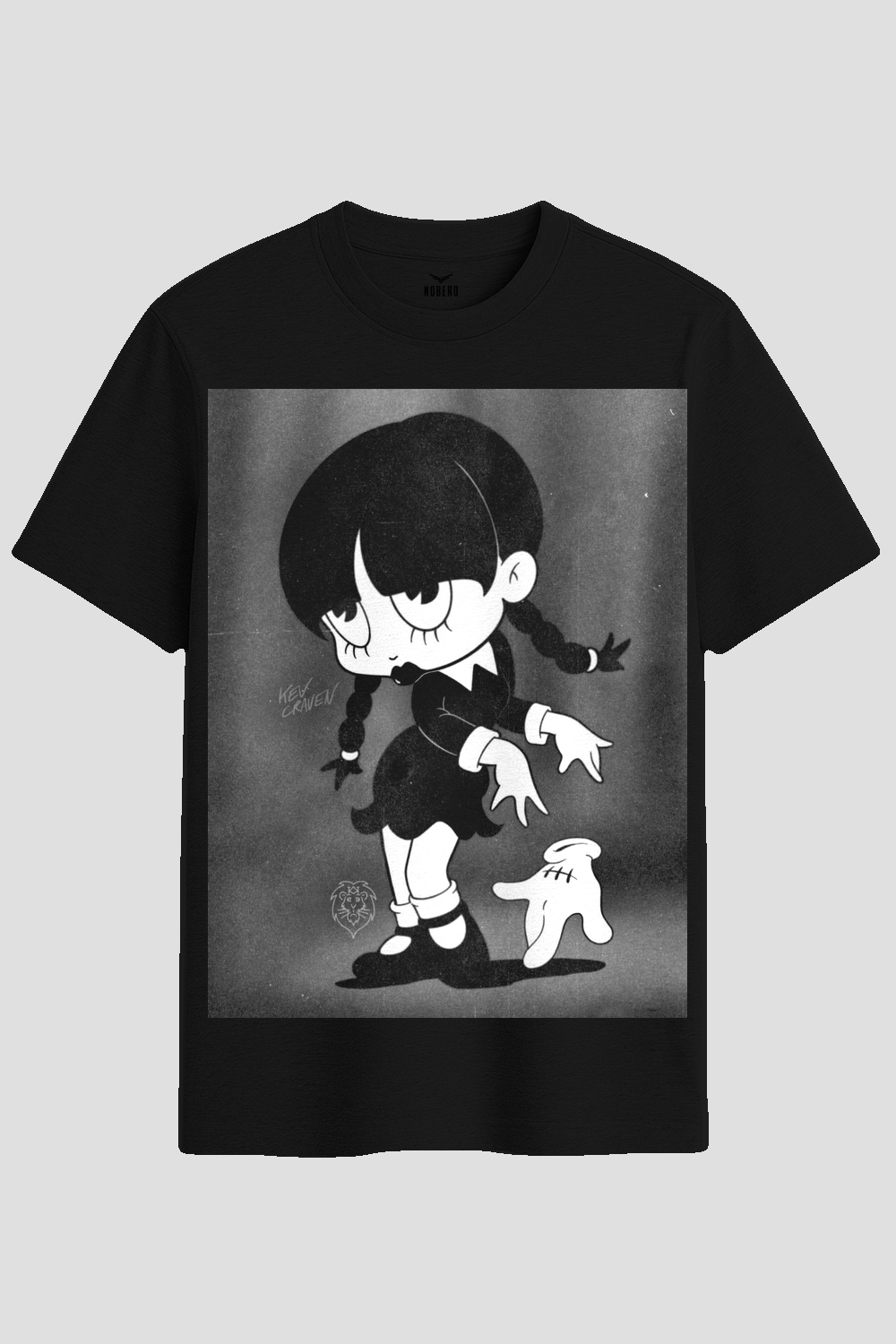 Vintage Goth Cartoon Dance Graphic T-Shirt