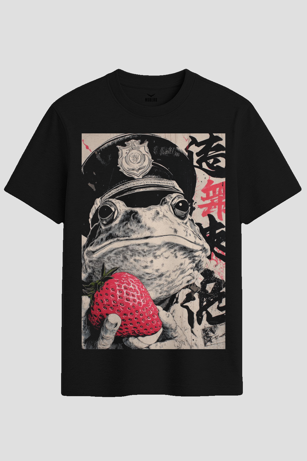 Police Officer Frog Graphic T-Shirt