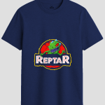 Retro Reptar Dinosaur Parody Graphic T-Shirt