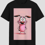 Courage The Cowardly Dog Vintage Graphic T-Shirt