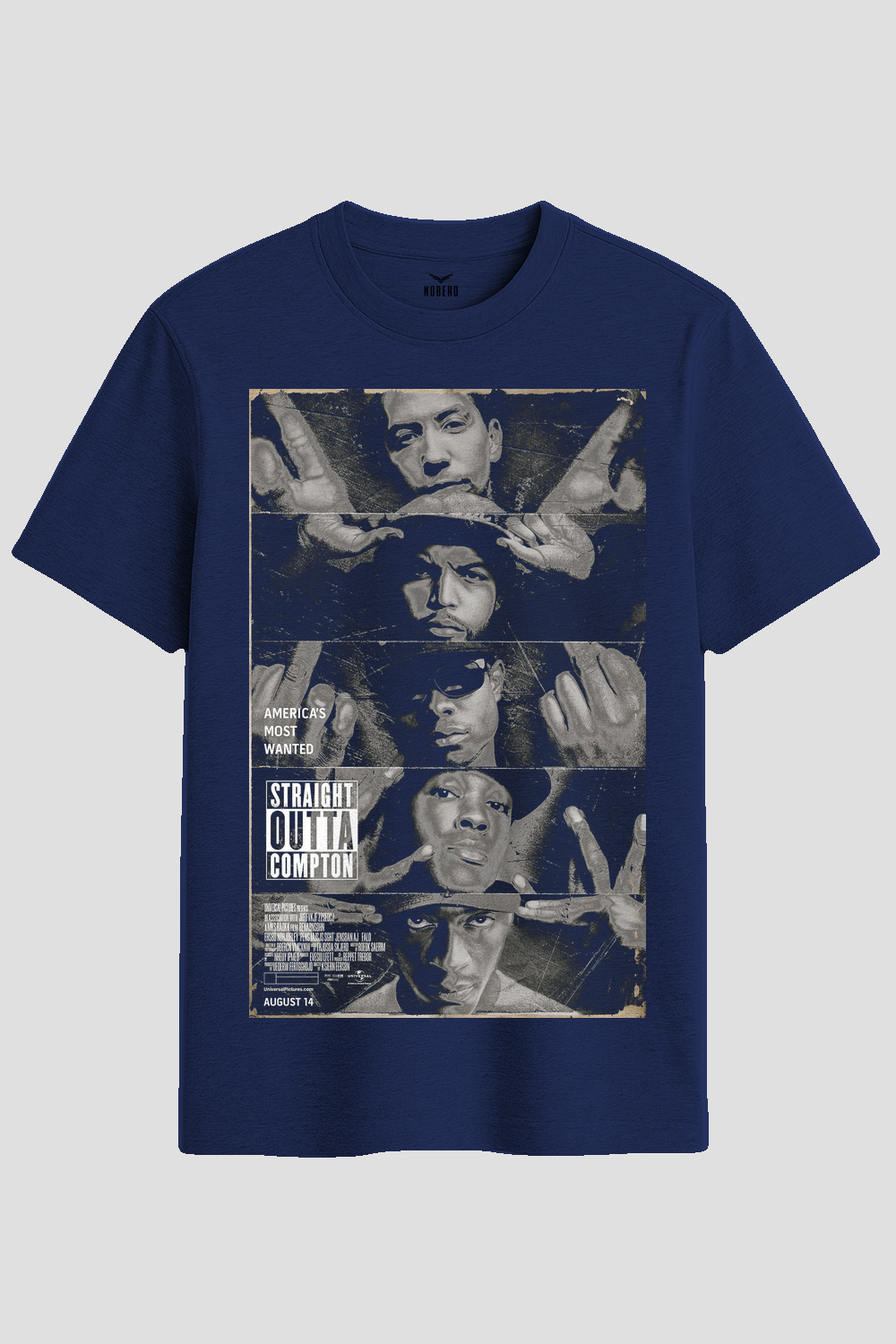 Straight Outta Compton Hip Hop Graphic T-Shirt