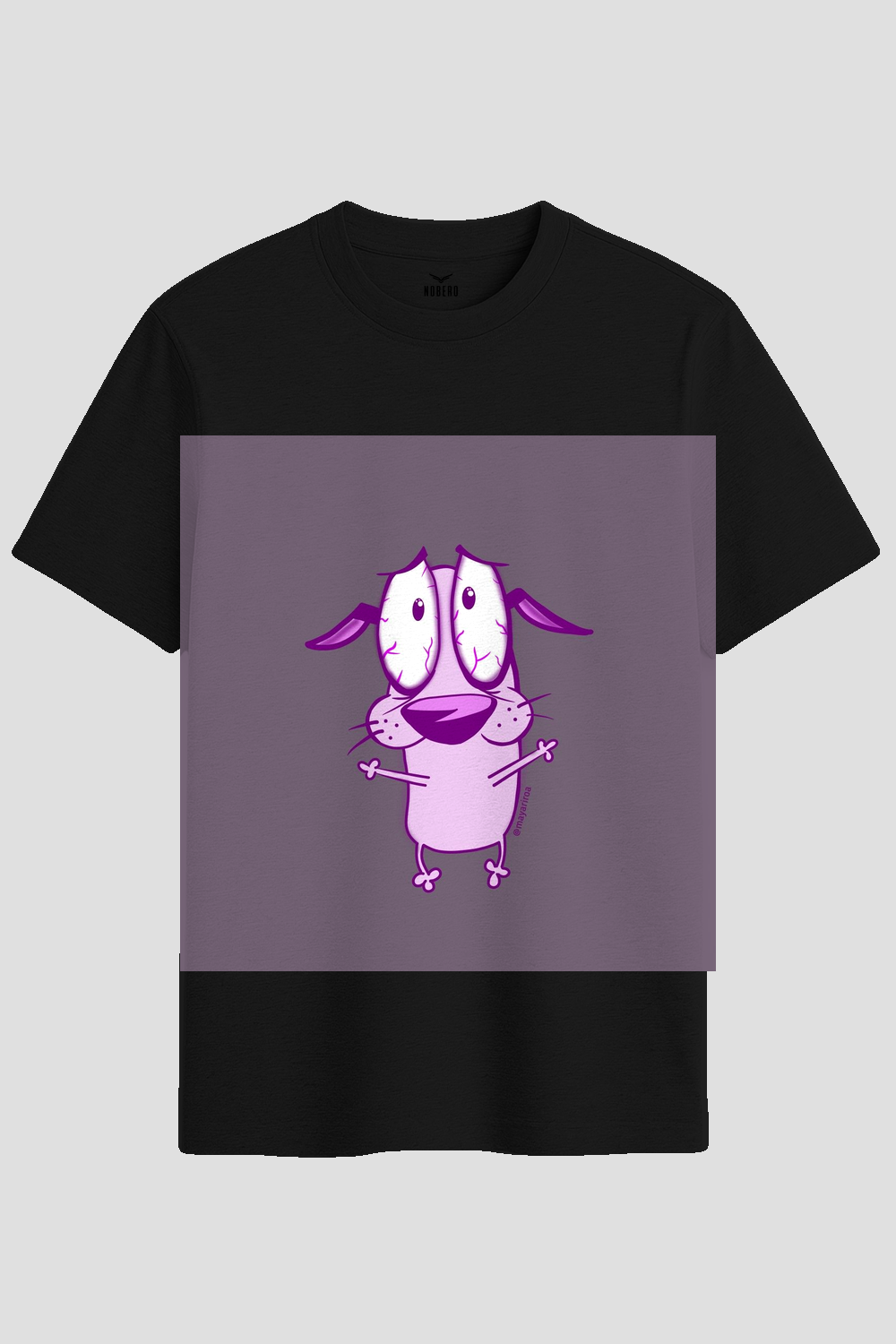 Courage The Cowardly Dog Nostalgic Graphic T-Shirt
