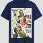 Vintage The Mask Japanese Movie Poster Graphic T-Shirt