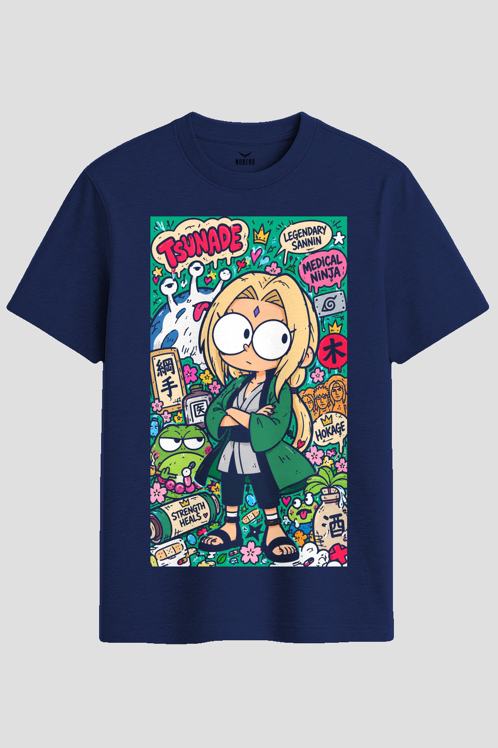 Legendary Sannin Tsunade Doodle Graphic T-Shirt