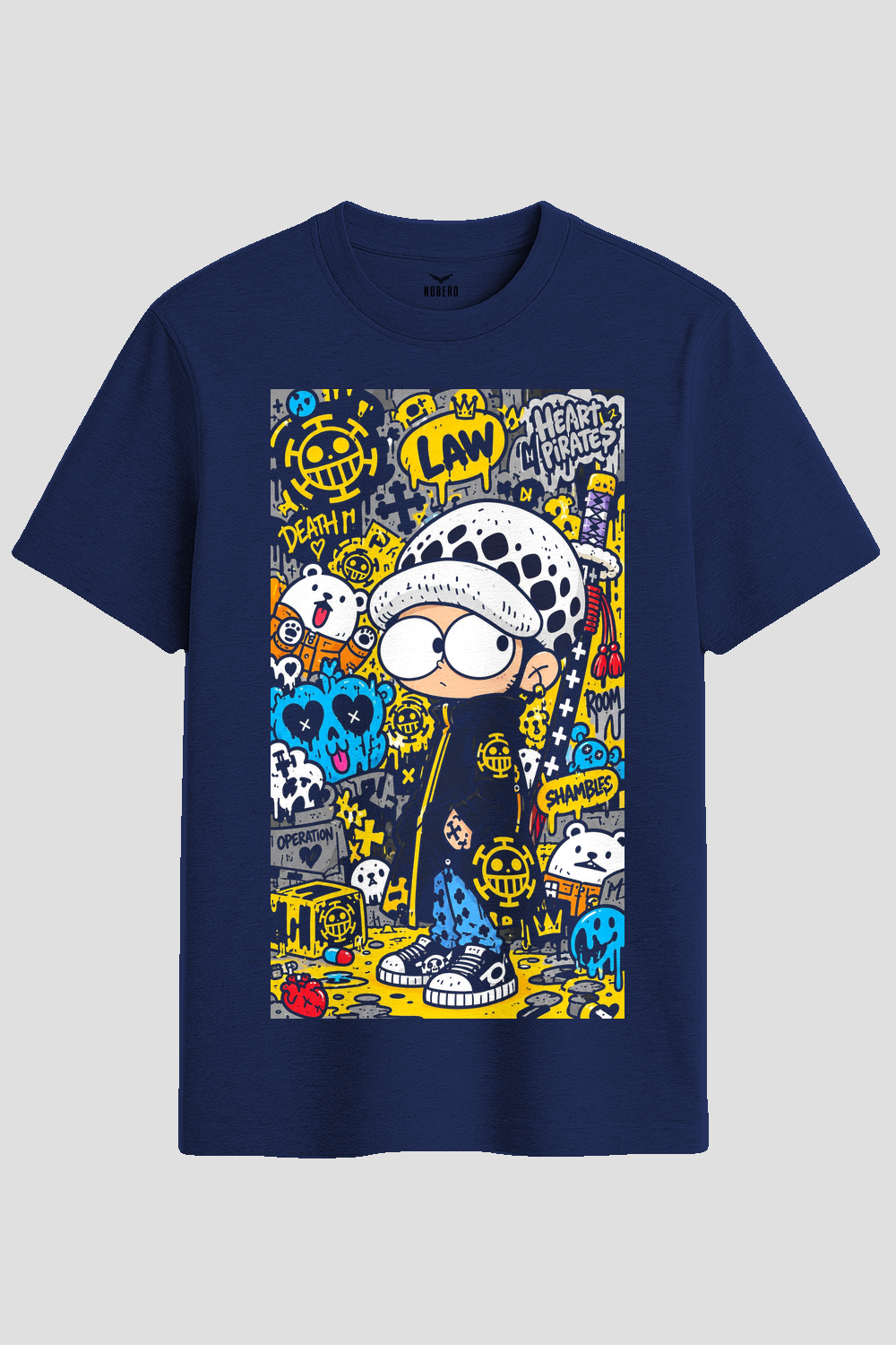 Anime Surgeon of Death Streetwear Graphic T-Shirt