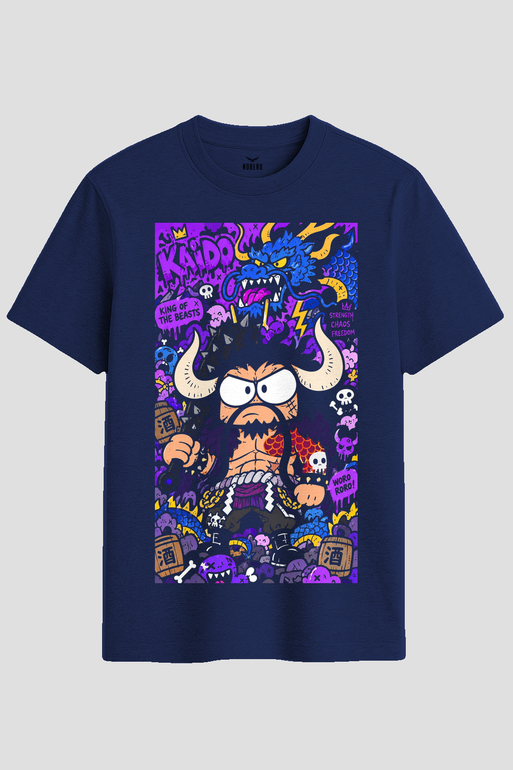 Kaido King of the Beasts Anime Graphic T-Shirt