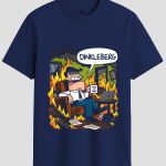 Dinkleberg This Is Fine Meme Graphic T-Shirt