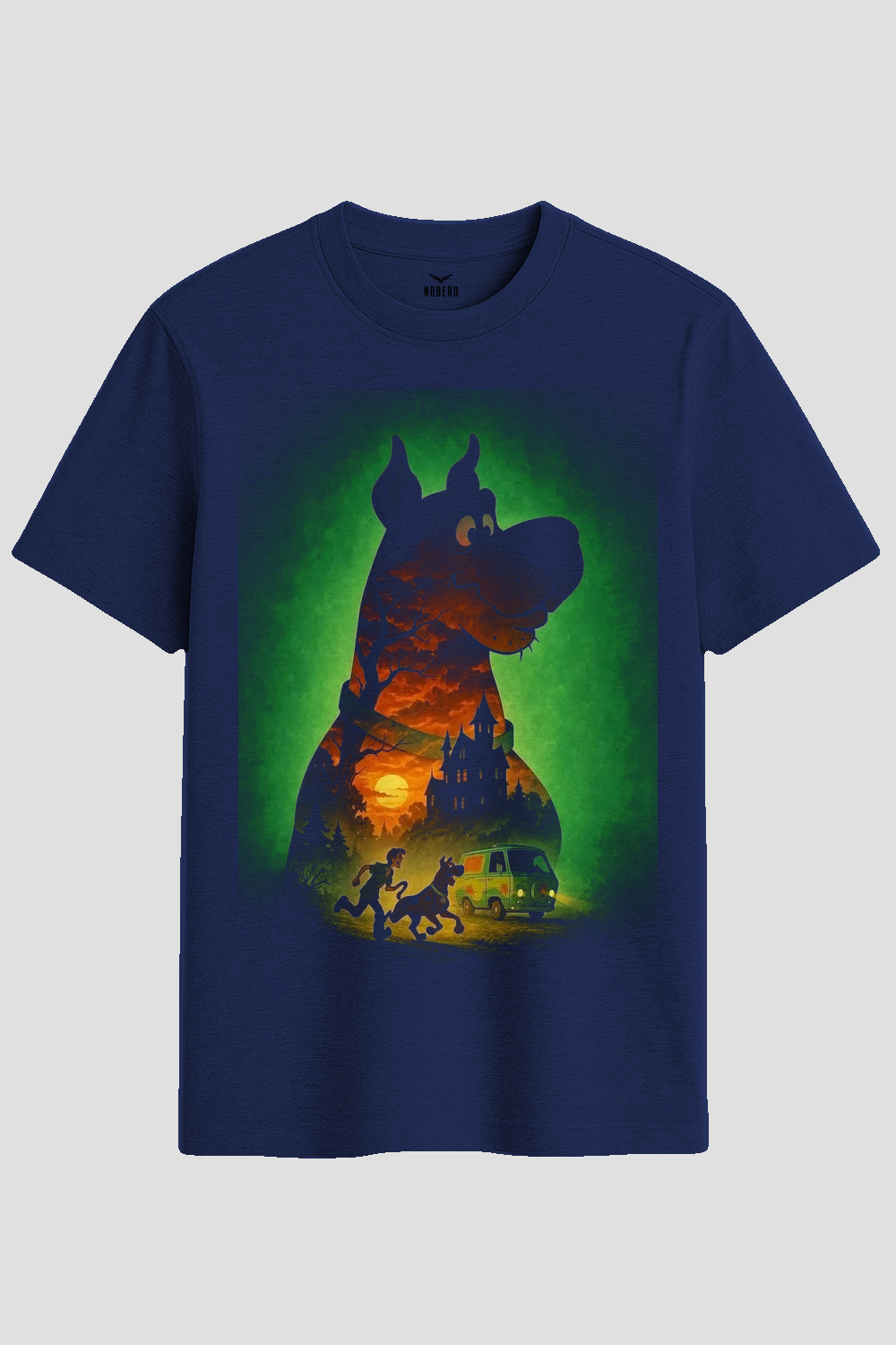 Mystery Solving Canine Silhouette Graphic T-Shirt