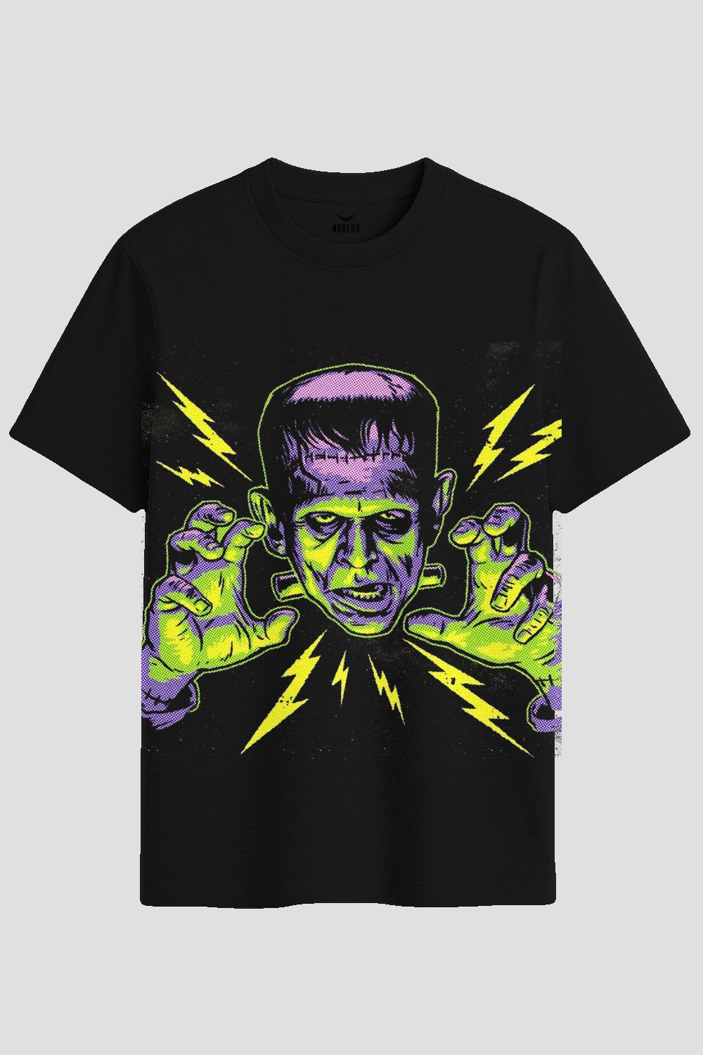 Vintage Frankenstein Horror Graphic T-Shirt