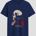 Behold A Vampurr Gothic Cat Graphic T-Shirt