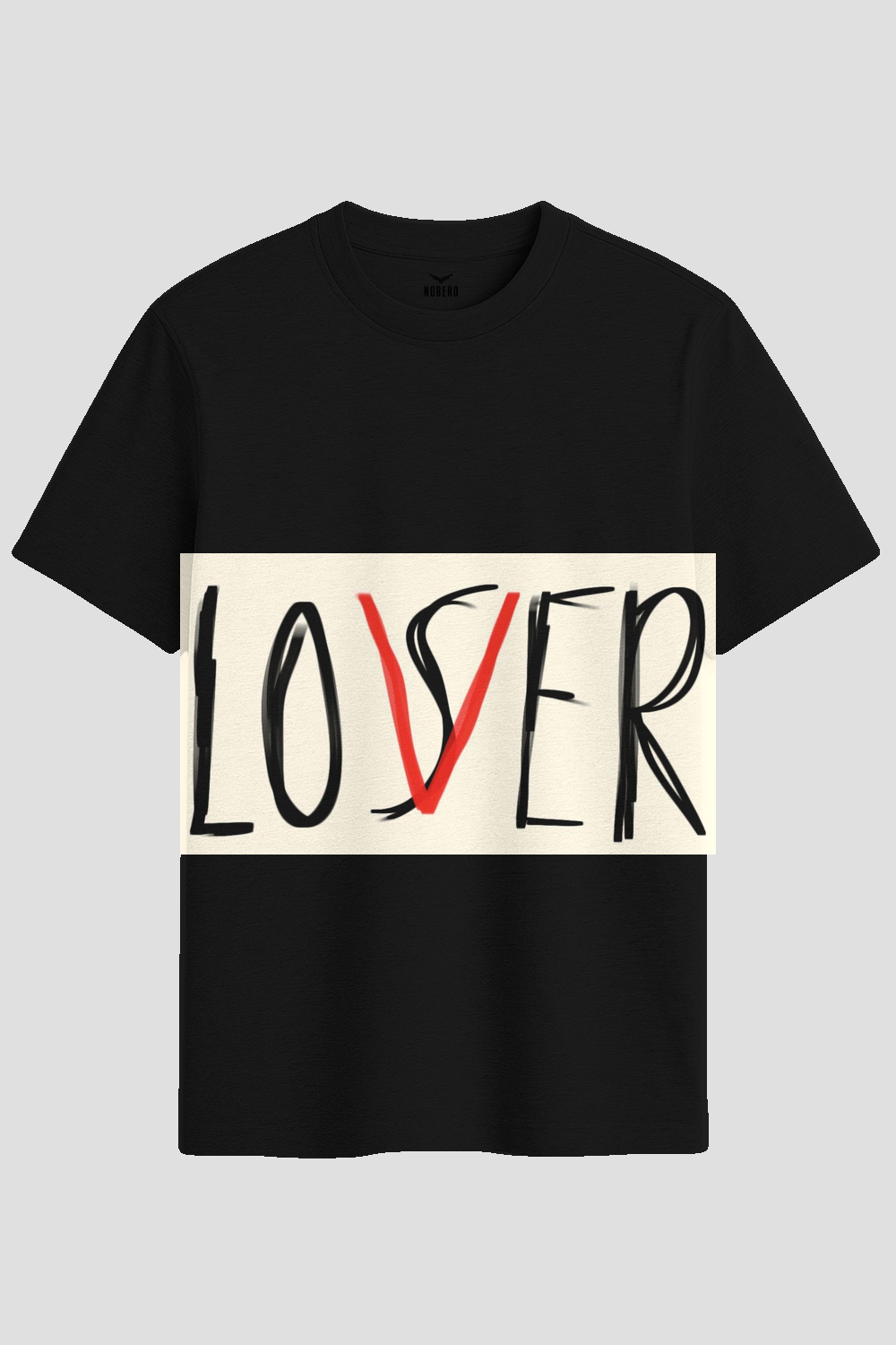 Loser Lover Typography Graphic T-Shirt
