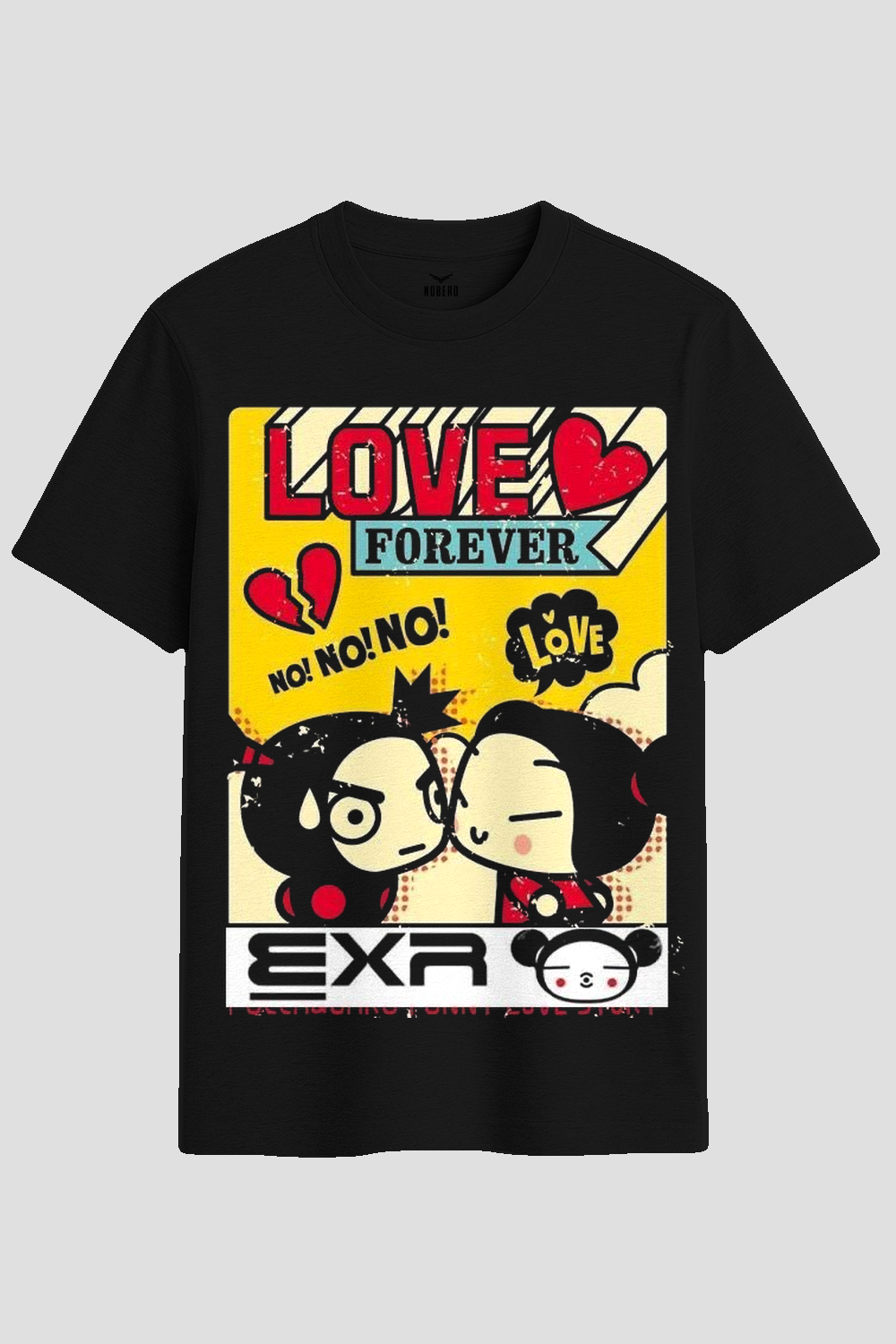 Retro Comic Cartoon Love Graphic T-Shirt