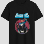 Retro Comic Antihero Parody Graphic T-Shirt