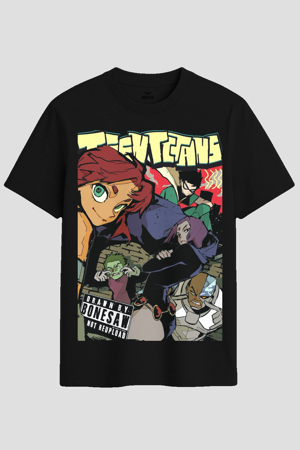 Teen Titans Comic Art Graphic T-Shirt