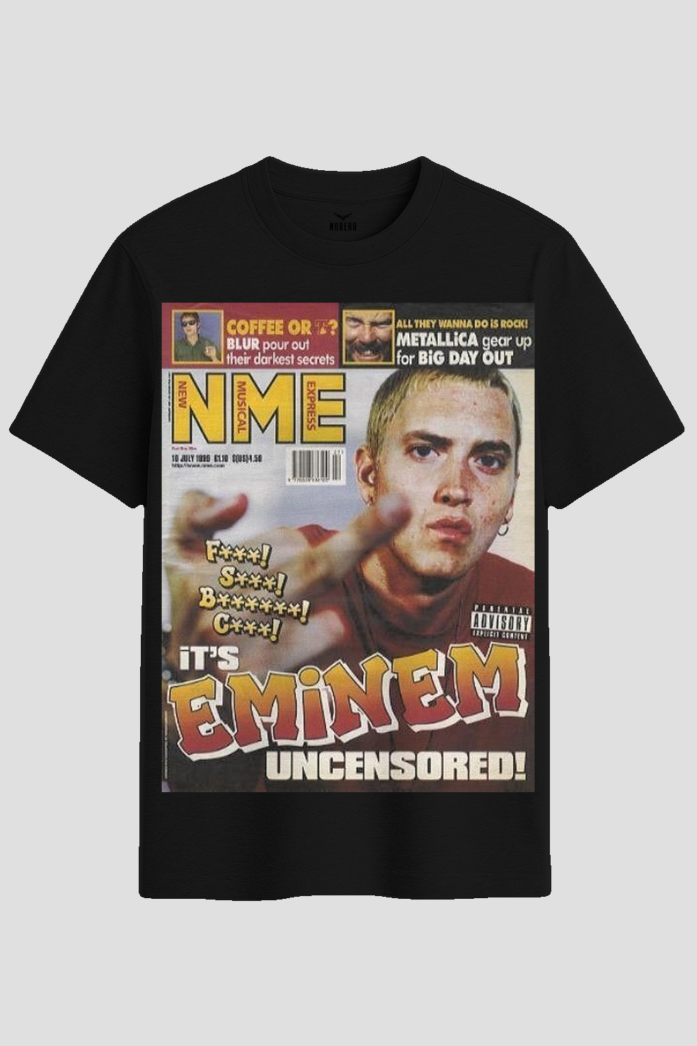 Vintage Eminem NME Magazine Graphic T-Shirt