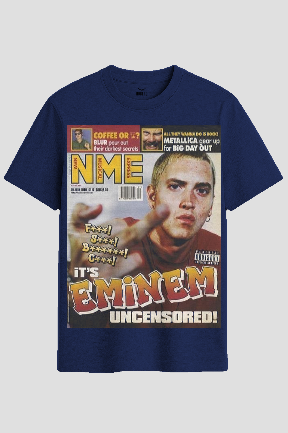 Vintage Eminem Magazine Cover Graphic T-Shirt