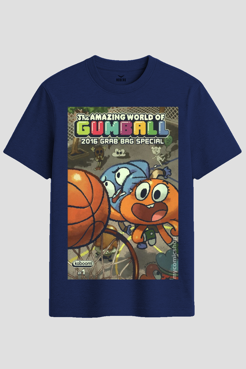 The Amazing World of Gumball Comic Cover Graphic T-Shirt